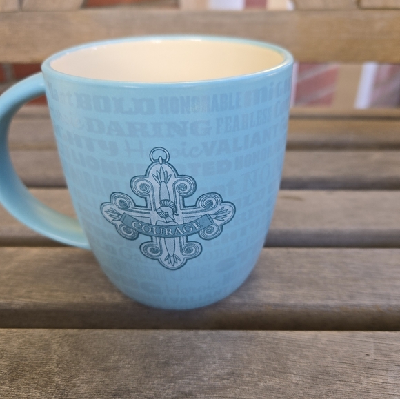 Hallmark Wizard Of Oz Blue Courageous Lion Mug - Picture 2 of 4